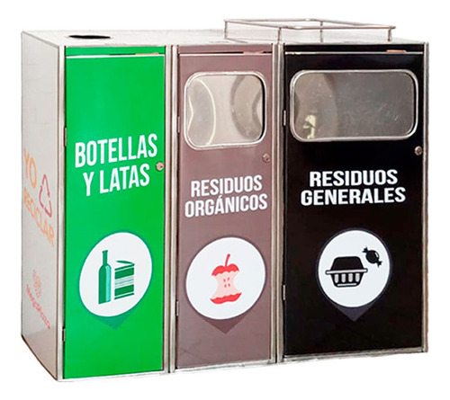 Tachos Exclusivos De Reciclaje Para Restobar Y Restaurantes