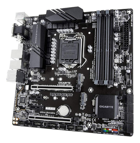 Gigabyte C246m-wu4 (intel C246/micro Atx