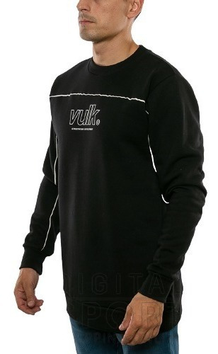 Imagen 1 de 6 de Buzo Vulk Outline Frisado Hombre Mujer Original - Potenza