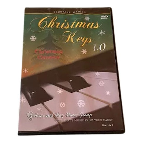 Dvd-lecciones De Piano:christmas Keys 1.0 De Jermaine Griggs