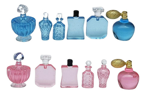 Set De Miniaturas De Perfume A Escala 1/12, Complementos