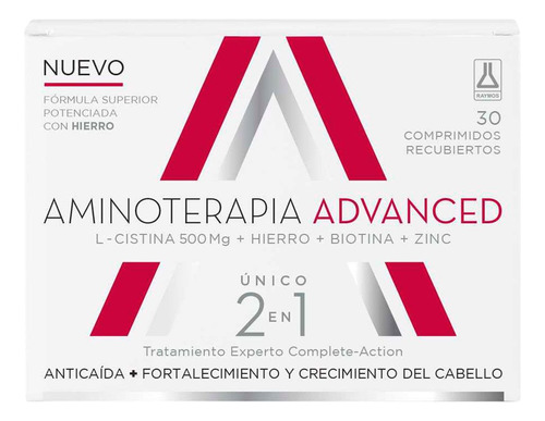 Aminoterapia Advanced Anticaída Fortalecimiento Capilar 30u