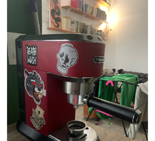 Maquina De Espresso Delinghi Dedica Roja