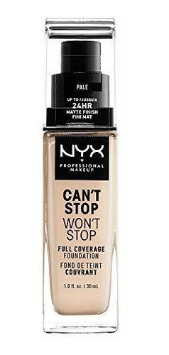 Base De Maquillaje Líquida Mate - Nyx Can't Stop Won't Stop.