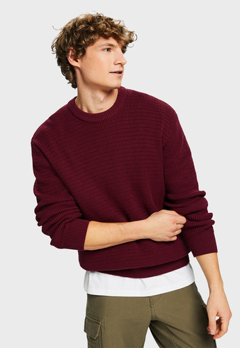 Sweater De Cuello Redondo Hombre Esprit 113eo2i301