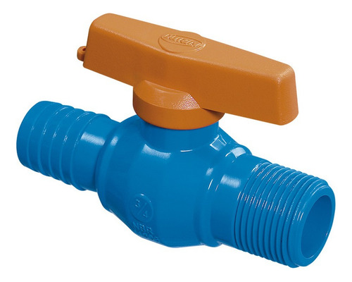 Registro Esfera Inicio De Linha 25mm X 3/4 Azul Durín