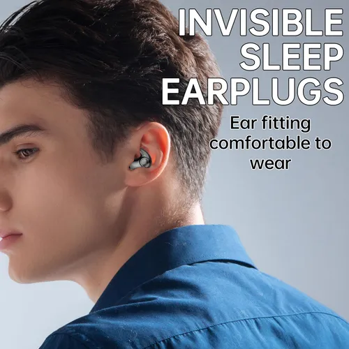 Auriculares Invisibles Para Dormir, Diseño De Ajuste En La