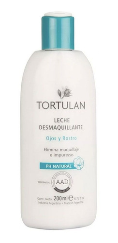 Tortulan Leche Desmaquillante De Ojos Y Rostro 200 Ml