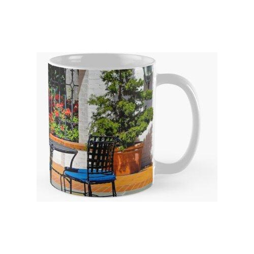 Taza Cafe De La Silla Azul Calidad Premium