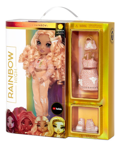 Imagen 3 de 7 de Rainbow High Georgia Bloom Serie 3 MGA Entertainment 575740EUC
