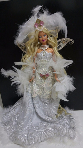 Barbie Cisne Branco - Ooak - Única!