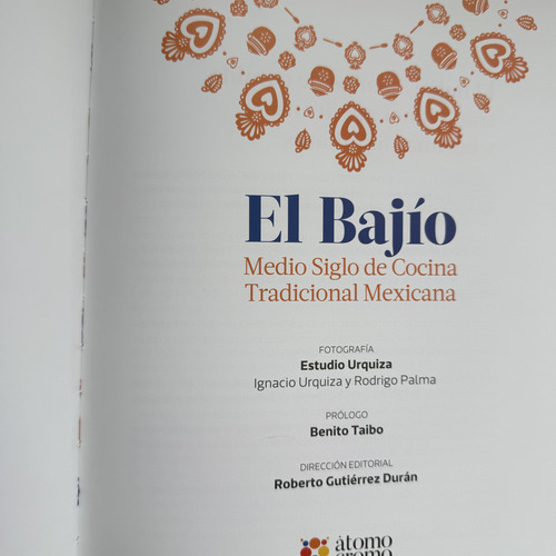El Bajío 50 Años Medio Siglo De Cocina Tradicional Mexicana (Usado)