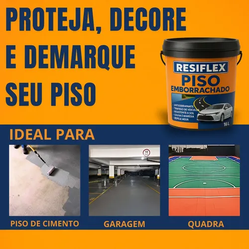 Tinta Piso Chão Oficina Alto Rendimento E Cobertura 3,6l | Frete grátis