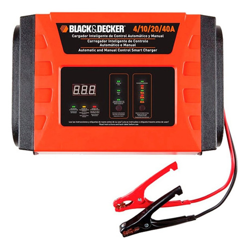 Cargador Bateria Inteligente 40a Black & Decker Bc40-ar