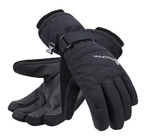 Guantes De Nieve Con Cremallera Y Bolsillo