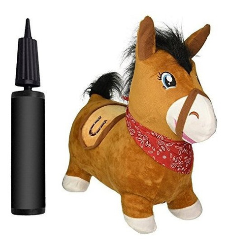 Ndn Line Bouncy Horse Amp; Inflatable Real Feel B0186bqknk1