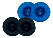 Comprar Kit 2 Almofada Espuma Compatível Cor Kit 2 Par Almofada Redonda Fone Azul e Preto