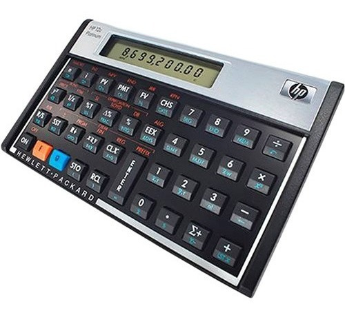 Calculadora Financeira Hp 12c Platinum Original Lacrada + Nf