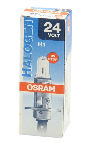 Foco Osram Halógeno H1 70w 24v 64155