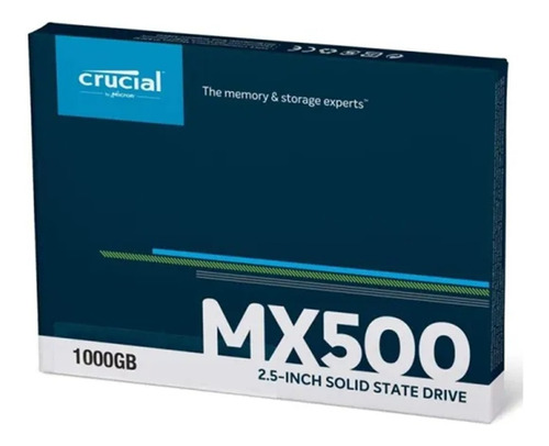 Disco Duro Solido Ssd 1tb Crucial De 2.5 Sata 3 6gb Mx500