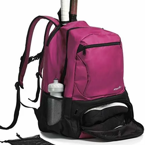 Mochila De Tenis Athletico Premier, Bolsa De Tenis Con Capac