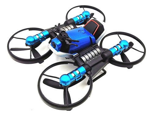 Drone Quadcopter Plegable De Motocicleta De Deformación 2.4g