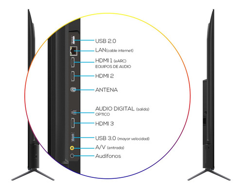 Qled 55 Tcl 55c725 4k Hdr Smart Tv Google Tv