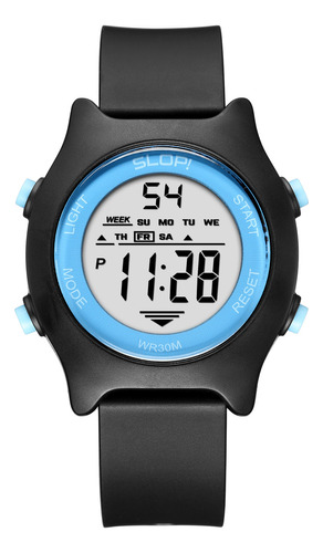 Reloj De Pulsera Para Niños Slop Para Niño Sw2341l1 Negro