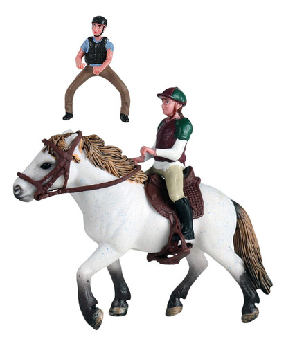 Figura De Caballo Modelo Caballo Con Silla De Estilo D
