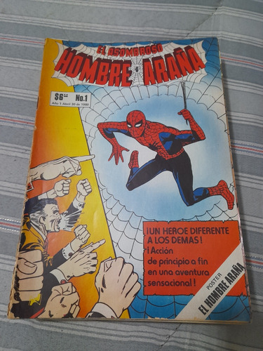 Asombroso Hombre Araña 1       Año 1980      Novedades