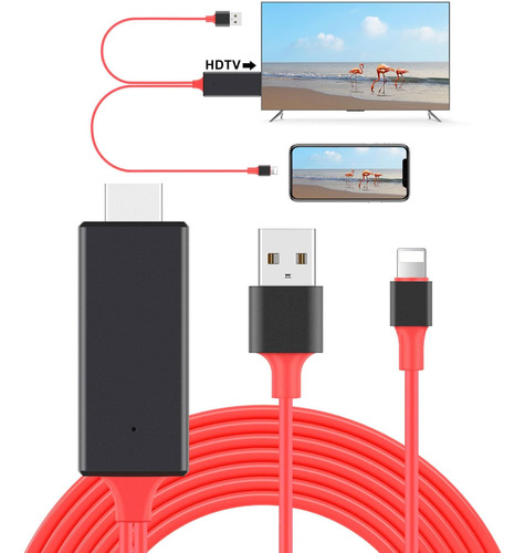 Tsemy Compatible Con Phone Pad A Hdmi Cable A Hdtv Cable Par