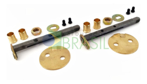 Kit Embuchamento Carburador Solex H32 Com Borboletas 34 Mm