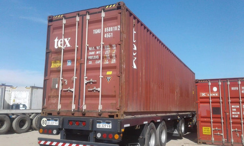 Imagen 1 de 15 de Containers Usados Contenedores Marítimos 40' Hc (nac)