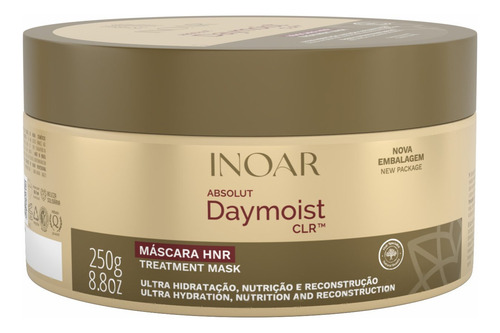 Inoar Mascarilla Capilar Daymoist Hidratacion Intensiva 250g
