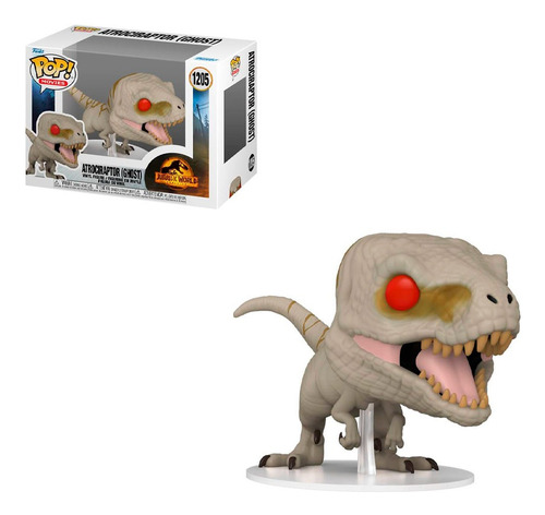 Funko Pop 1205 Jurassic World Atrociraptor Ghost: Dañado