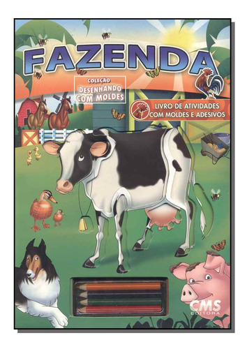 Libro Col Desenhando Com Moldes: Fazenda Livro Atividad De E