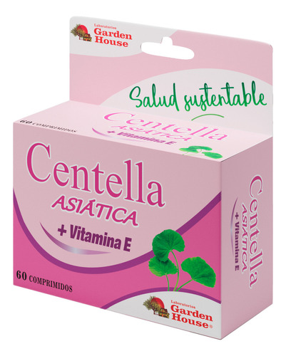 Garden House Suplemento Centella Asiatica + Vit. E X 60 Un Sabor Neutro