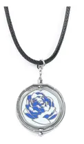 Comprar Collar Rosa Azul Jinx \u002F Powder - Arcane - League Of Legends