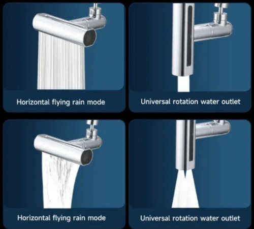 Adaptador De Extensión De Grifo De Cascada Giratoria 360°