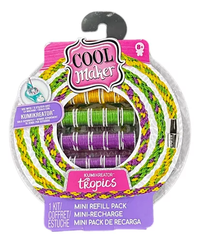 Two Kumikreator Cool Maker Mini Refill Packs Kits Twighlight Tropics