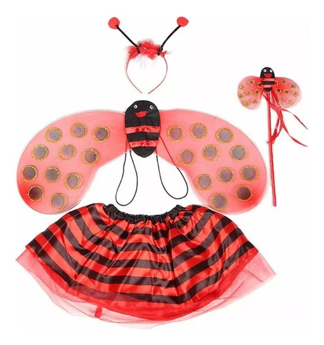 Disfraz De Abeja/ladybug De Halloween Para Niños