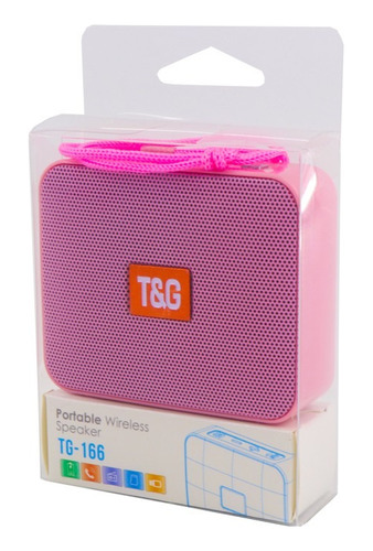 Parlante Portátil Tg-166rs Bluetooth Usb Msd Fm Manos Libres