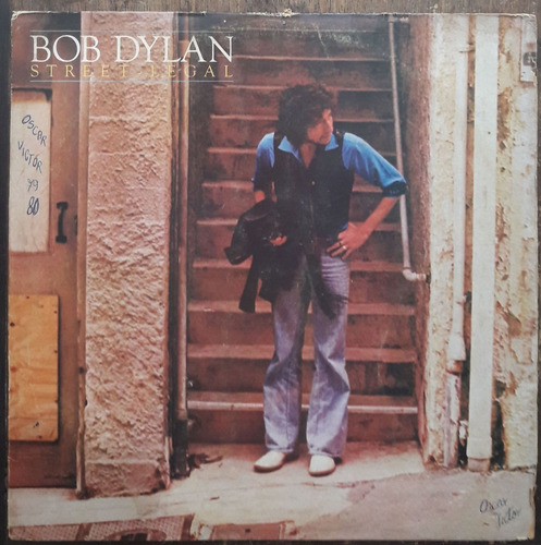 Lp Vinil (vg+) Bob Dylan Street Legal Ed Br 1978 Cbs Promo