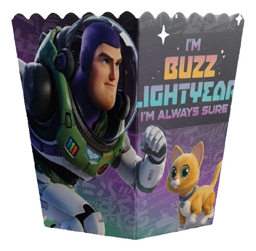 Pack X6 - Pochocleras - Cajitas P/golosinas - Buzz Lightyear