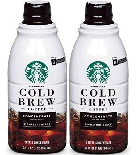 Cafe Starbucks Cold Brew Concentrado 2 Piezas 946ml