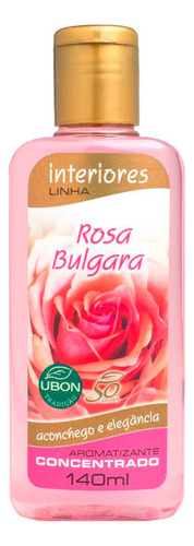 Odorizante De Ambiente Rosa Bulgara Ubon 140ml