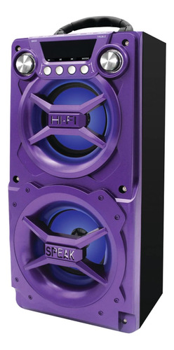 Altavoz Bluetooth Sylvania Sp328-morado