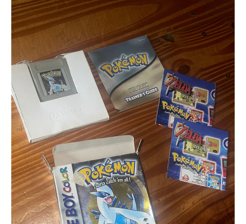 Juego Pokemon Silver Version En Caja Original, Liquido Ya!