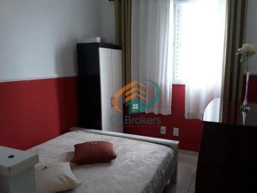 Imagem 3 de 20 de Apartamento À Venda, 50 M² Por R$ 300.000,00 - Bosque Maia - Guarulhos/sp - Ap0644