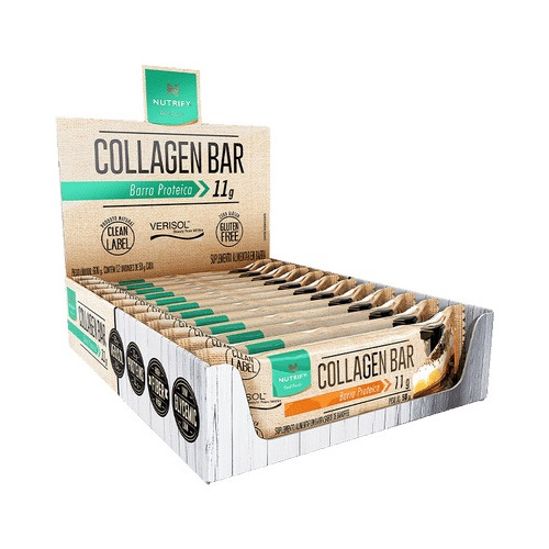Collagen Bar Banoffee 10 Unidades De 50g Nutrify